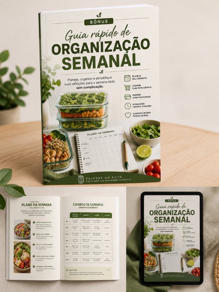 Guia rápido de organização semanal